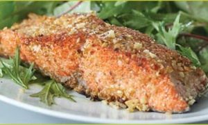 Get Your Omega-3s the Delicious Way: Walnut Crusted Salmon